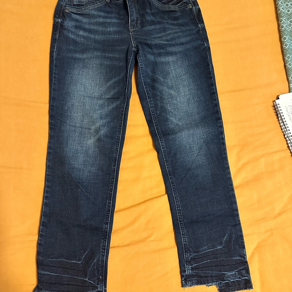 Skinny cropped jeans